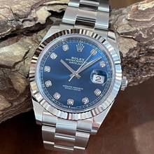 Thumbnail von Rolex Datejust 41 Oyster Perpetual Datejust 41 Diamant - Ref. 126334 FullSet 2022
