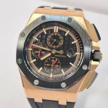 Thumbnail von Audemars Piguet Royal Oak Offshore Chronograph Ouro Rosé 44mm Automático Completo