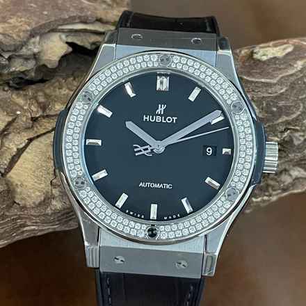  Hublot Classic Fusion Classic Fusion 42 Titan Diamond - Ref. 542.NX.1171.LR.1104 unpolished 