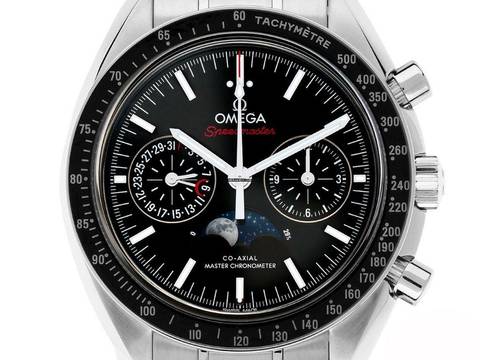  Omega Speedmaster Moonphase Mondphase Ref.304.30.44.52.01.001 2025 Full Set Ungetragen 