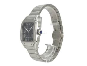 Thumbnail von Cartier Santos de Cartier Edelstahl großes Modell Ref. WSSA0071