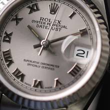 Thumbnail von Rolex Lady-Datejust 26 Steel Jubilee Fluted Grey Roman Dial