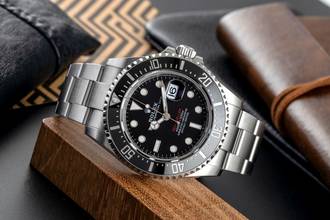 Thumbnail von Rolex Sea-Dweller Single Red Stahl Herrenuhr Ref. 126600 Box & Papiere 2022
