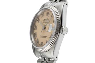 Thumbnail von Rolex Datejust 36 Stahl / Weissgold Automatik Herrenuhr Oyster Ref. 16234