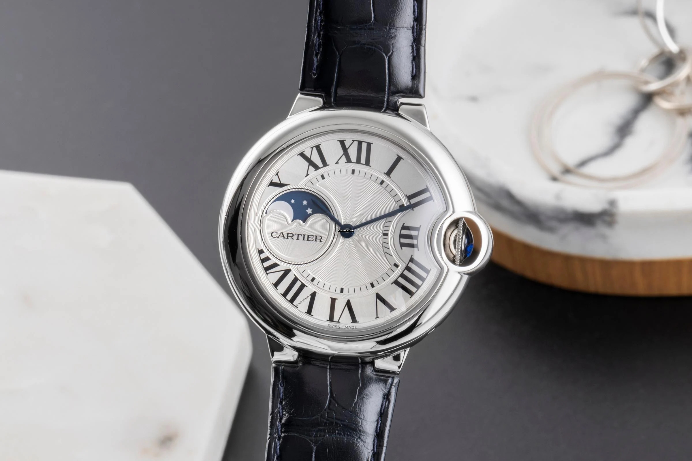 Cartier Ballon Bleu de Cartier Edelstahl Automatik Herrenuhr Ref. WSBB0029 4034