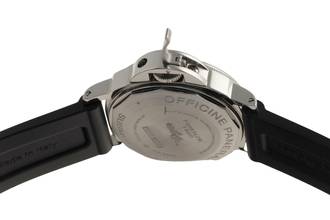 Thumbnail von Panerai Submersible Stahl Automatik Herrenuhr Ref. PAM01024 Box & Papiere 2018