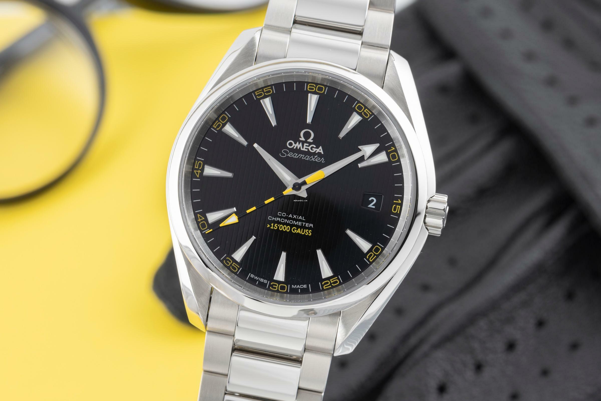 Omega Seamaster Aqua Terra 15,000 Gauss Stahl Automatik Ref. 231.10.42.21.01.002