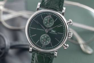 Thumbnail von IWC Portofino Chronograph Stahl Automatik Herrenuhr Ref. IW391405 Papiere 2022