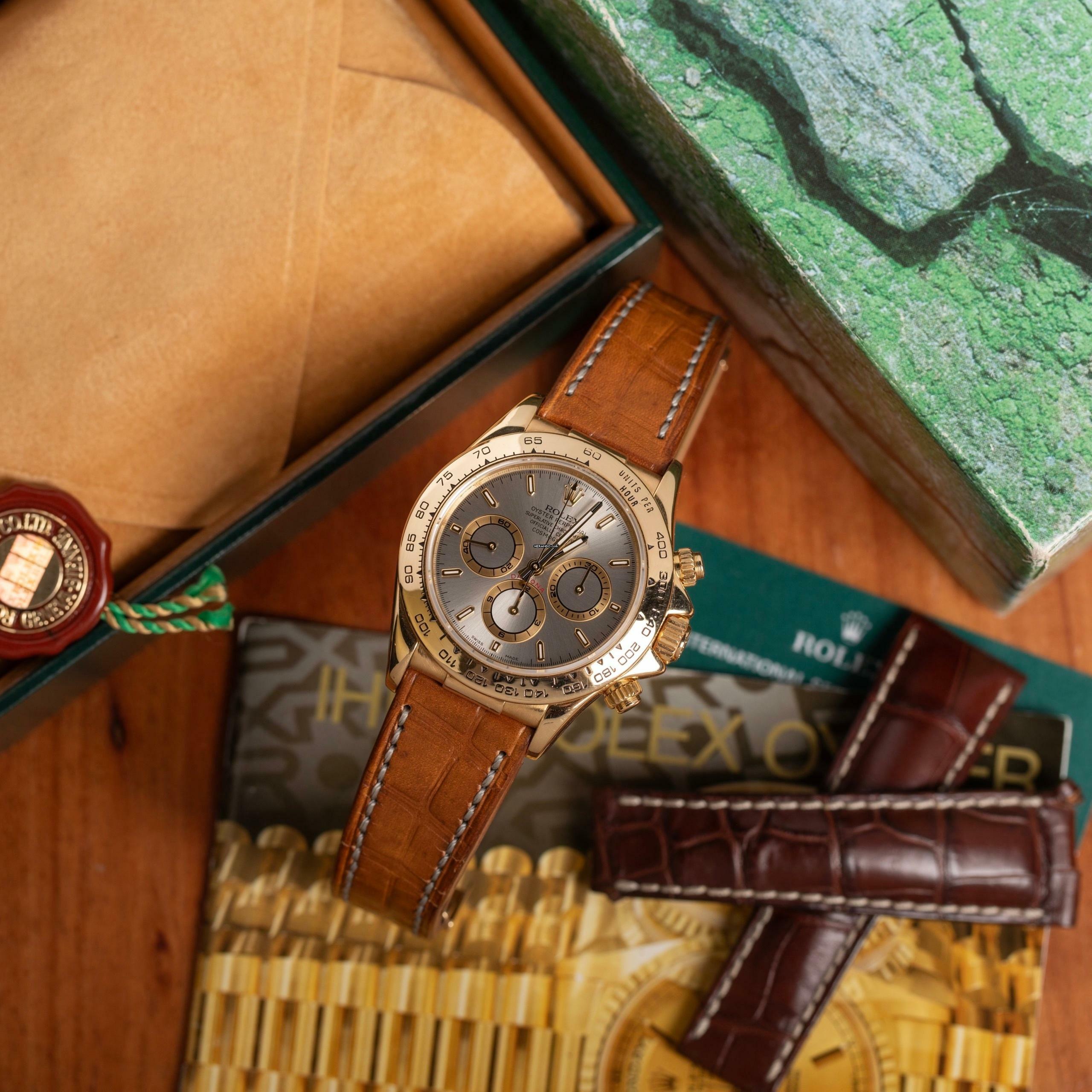 Rolex Daytona Zenith Daytona with Service Papers from 2019