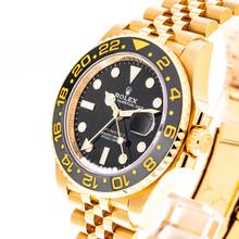 Thumbnail von Rolex GMT-Master II Yellowgold 40 – 126718GRNR – like NEW – 2023 Full Set