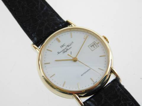  IWC Portofino Automatic 18 Karat Gelbgold 34 mm im Top Zustand  