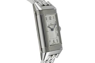 Thumbnail von Jaeger-LeCoultre Reverso Lady Stahl Handaufzug Damenuhr Ref. Q2608140 B&P 2022