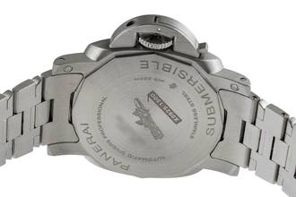 Thumbnail von Panerai Submersible Blue Notte Stahl Automatik Herrenuhr Ref. PAM01068 B&P 2023