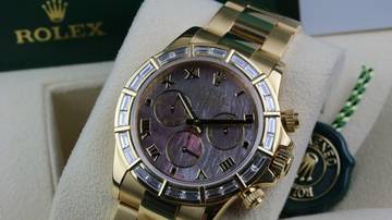 Thumbnail von Rolex Daytona MOP Baguette - Service 2025 - with Box - 2010 V Serial