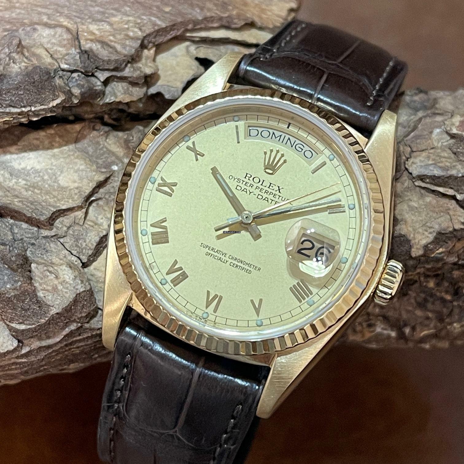 Rolex Day-Date 36 Oyster Perpetual Day-Date 36 - 750er Gelbgold - Ref. 18038