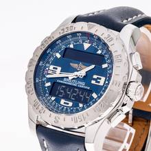 Thumbnail von Breitling Airwolf Blue 44 – A78363 – like NEW – 2010 Full Set – Service 08/2025