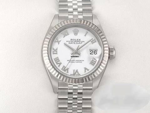  Rolex Lady-Datejust 28 279174 2018 Edelstahl Weissgold 750 Automatik Stainless Steel 18kt White Gold Jubilé-band Chronometer Oyster 