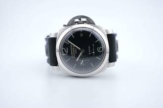 Thumbnail von Panerai Luminor 1950 8 Days GMT With Box And Papers - 24 Months Warranty PAM00233 2014