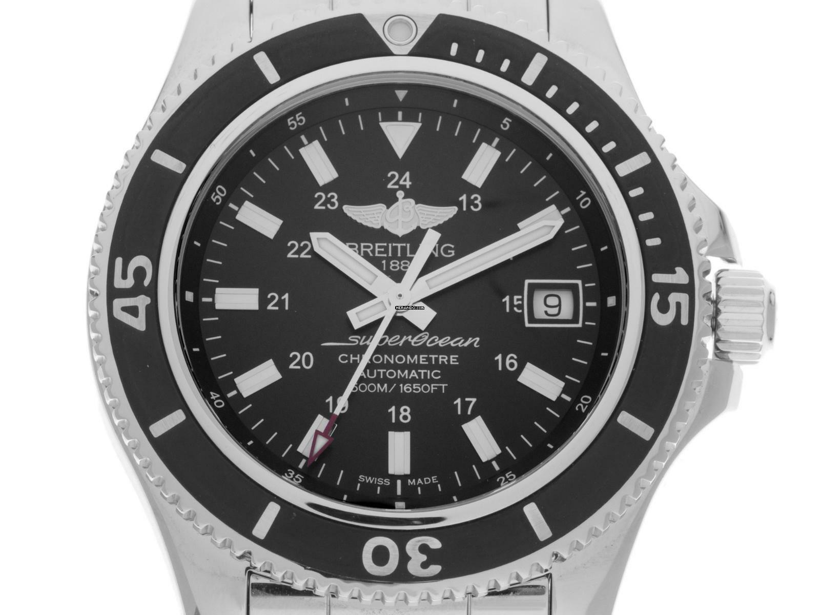 Breitling Superocean II 42 Ref. A17365C9/BF71 2019 Full Set sehr gut Vintage