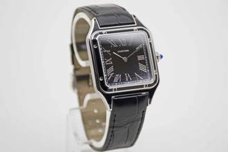 Thumbnail von Cartier Santos Dumont Black Lacquer perfektes Fullset mit Cartier Garantie bis 2031