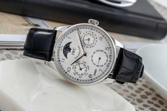 Thumbnail von IWC Portugieser Ewiger Kalender Portuguese Perpetual Calendar 950 Platin Automatik Ref. IW502219 B&P 2009