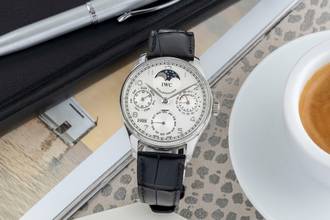 Thumbnail von IWC Portugieser Ewiger Kalender Portuguese Perpetual Calendar 950 Platin Automatik Ref. IW502219 B&P 2009