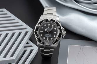 Thumbnail von Rolex Sea-Dweller Deepsea Black Dial Oyster Edelstahl Automatik Ref. 116660