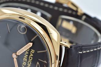 Thumbnail von Panerai Radiomir 3 Days Oro Rosa 18k Roségold Rose Gold PAM 379 PAM00379