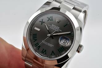 Thumbnail von Rolex Datejust 41 126300 Wimbledon Dial Oyster