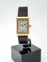 Thumbnail von Jaeger-LeCoultre Reverso Duetto 18 Kt. Gold black and white diamonds