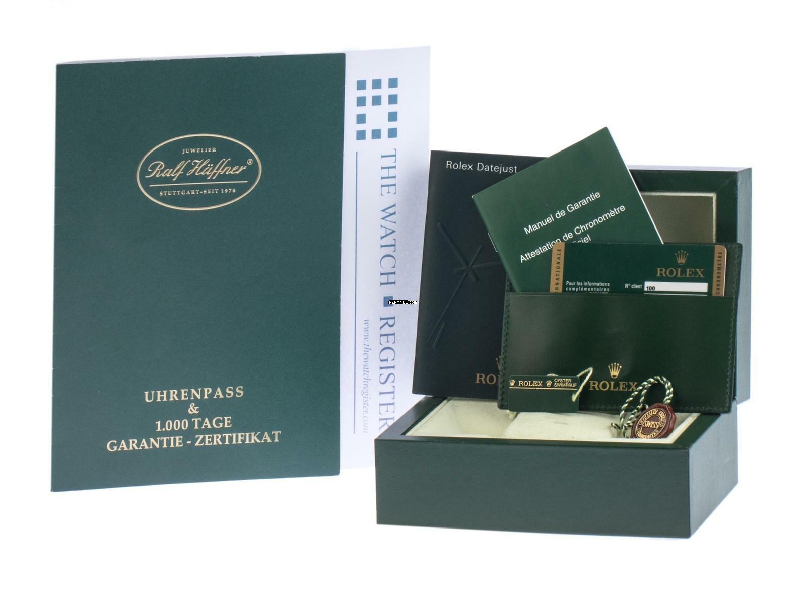 Rolex Datejust 31 Medium Ref.178240 2007 Full Set sehr gut Vintage