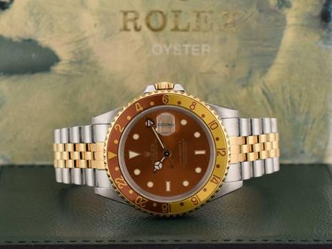  Rolex GMT-Master II 16713 Tiger Eye - Full Set Like New  