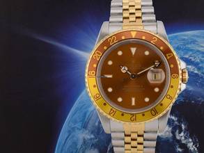 Thumbnail von Rolex GMT-Master II 16713 Tiger Eye - Full Set Like New