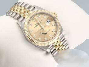 Thumbnail von Rolex Datejust 36 126233 Stahl Gelbgold 750 Diamanten Automatik Gold