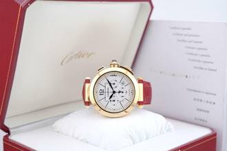 Thumbnail von Cartier Pasha Chronograph 42mm - Yellow Gold - With Box And Papers 2861 2009