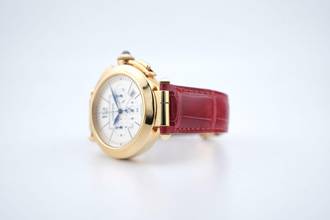 Thumbnail von Cartier Pasha Chronograph 42mm - Yellow Gold - With Box And Papers 2861 2009