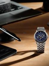 Thumbnail von Frederique Constant Classics Business Timer FC-270N4P6B Classic Moonphase Herrenuhr 40mm