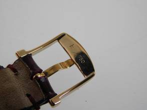 Thumbnail von Blancpain Villeret 18 Karat Rosegold Villeret Damenuhr 26mm im Top Zustand mit original BP Krokoband und original BP Schließe