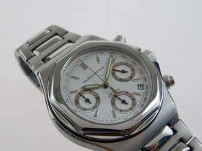 Thumbnail von Girard Perregaux Laureato Olimpico Herrenuhr Chronograph 40 mm im Top Zustand limited Edition No 296 / 999 weltweit