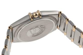 Thumbnail von Omega Constellation Quartz Stahl / Gold Quarz Herrenuhr Ref. 1312.30.00 B&P 1998