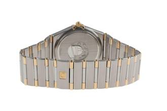 Thumbnail von Omega Constellation Quartz Stahl / Gold Quarz Herrenuhr Ref. 1312.30.00 B&P 1998