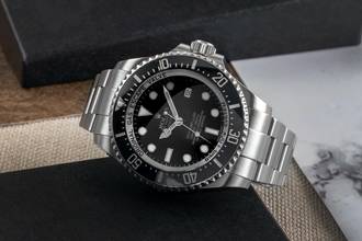Thumbnail von Rolex Sea-Dweller Deepsea Black Dial Oyster Edelstahl Automatik Ref. 116660