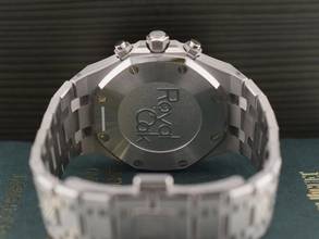 Thumbnail von Audemars Piguet Royal Oak Chronograph 26715st Chronograph 38mm Blue Dial - New