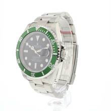 Thumbnail von Rolex Submariner Date 'Rehaut' 16610LV Kermit NEW IN STICKERS