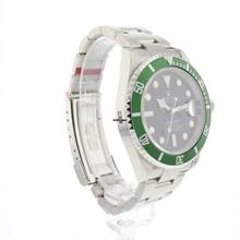 Thumbnail von Rolex Submariner Date 'Rehaut' 16610LV Kermit NEW IN STICKERS