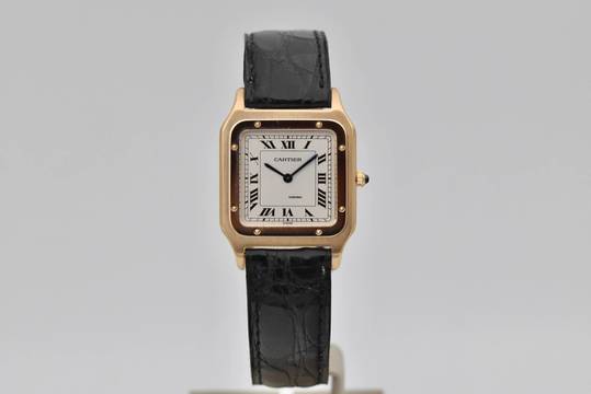  Cartier Santos Dumont Paris GM - Yellow Gold 