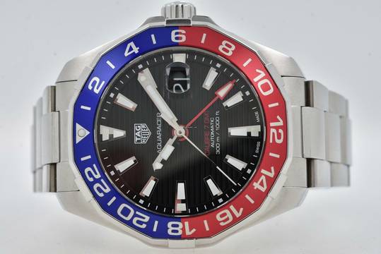  TAG Heuer Aquaracer 300M GMT Calibre 7 WAY201F.BA0927 Pepsi 