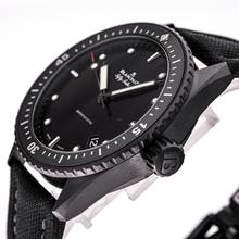 Thumbnail von Blancpain Fifty Fathoms Bathyscaphe Black 43 – 5000-0130-B52A – like NEW – 2023 Full Set