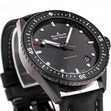Thumbnail von Blancpain Fifty Fathoms Bathyscaphe Black 43 – 5000-0130-B52A – like NEW – 2023 Full Set