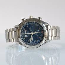 Thumbnail von Omega Speedmaster Day Date 3523.80.00 chronograph blue dial